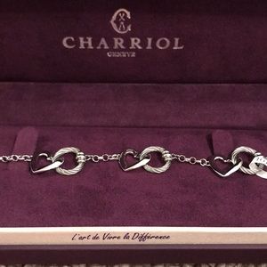 Charriol Steel Cable Bracelet
